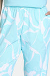 Zivame Floral Hush Knit Cotton Pyjama Set - Island Paradise — thumbnail 6